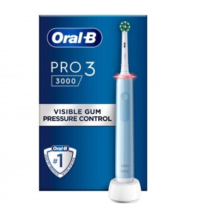Oral-B Pro 3 3000 Cross Adult Periuță de dinți rotativă-oscilantă Albastru
