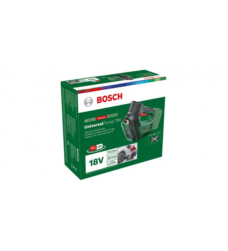 Bosch Universal Pump pompă de aer electrică 10,3 bar 30 l/min