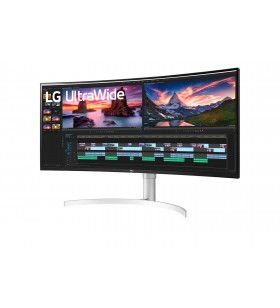 LG 38WN95CP-W 96,5 cm (38") 3840 x 1600 Pixel Quad HD+ QLED Alb