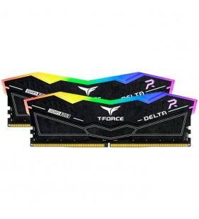 Team Group DIMM 48 GB DDR5-7600 (2x 24 GB) kit dual, memorie (negru, FF3D548G7600HC36EDC01, Delta RGB, INTEL XMP)