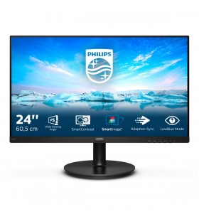 Philips V Line 242V8A/00 monitoare LCD 60,5 cm (23.8") 1920 x 1080 Pixel Full HD Negru