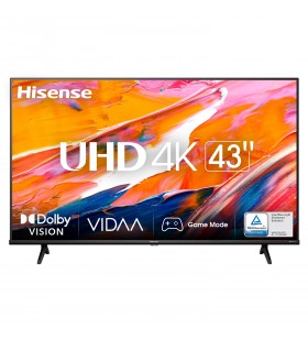Hisense 43A6K televizor 109,2 cm (43") 4K Ultra HD Smart TV Wi-Fi Negru