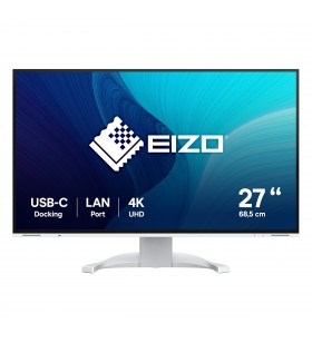 EIZO FlexScan EV2740X monitoare LCD 68,6 cm (27") 3840 x 2160 Pixel 4K Ultra HD Alb