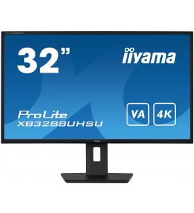 iiyama ProLite XB3288UHSU-B5 monitoare LCD 80 cm (31.5") 3840 x 2160 Pixel 4K Ultra HD Negru