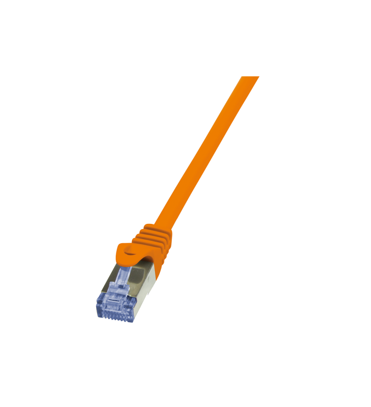 LOGILINK CQ3028S LOGILINK -Patch Cablu Cat.6 S/FTP PIMF PrimeLine 0,50m portocaliu
