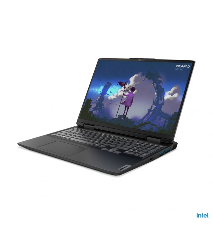 Lenovo IdeaPad Gaming 3 Laptop 40,6 cm (16") WQXGA Intel® Core™ i5 i5-12500H 16 Giga Bites DDR4-SDRAM 512 Giga Bites SSD NVIDIA