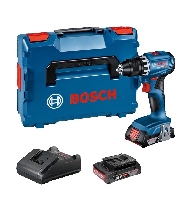 Bosch 0 601 9K3 203 mașină de găurit 1900 RPM 900 g Negru, Albastru, Roşu