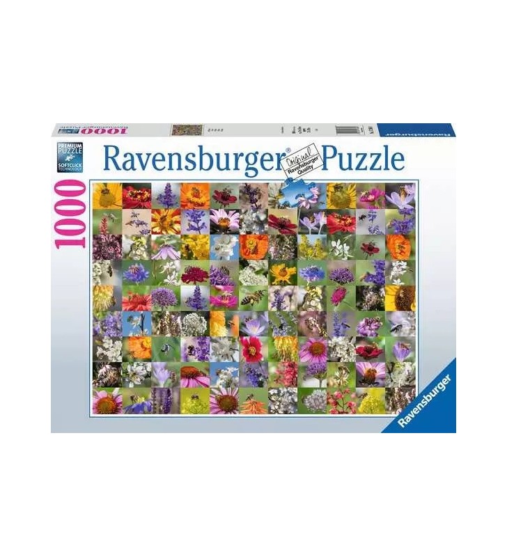 Ravensburger 17386 puzzle-uri Puzzle (cu imagine) fierăstrău 1000 buc. Floră & faună