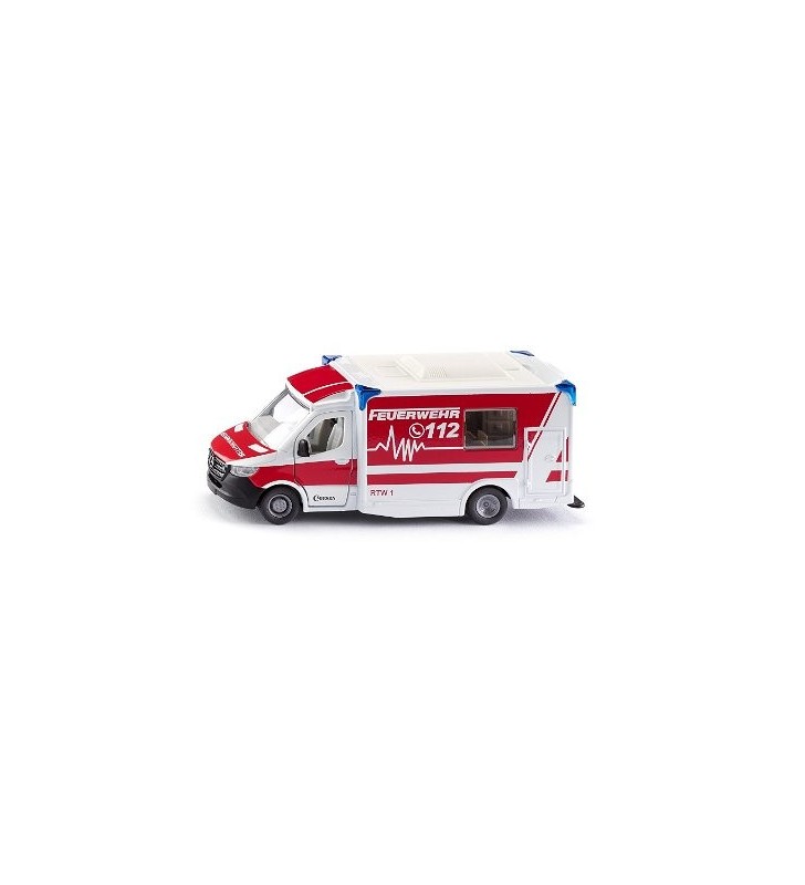 Siku Mercedes-Benz Sprinter Miesen Type C Ambulance Machetă ambulanță Preasamblat 1:50