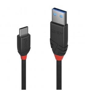 Lindy 36916 cabluri USB 1 m USB 3.2 Gen 1 (3.1 Gen 1) USB A USB C Negru