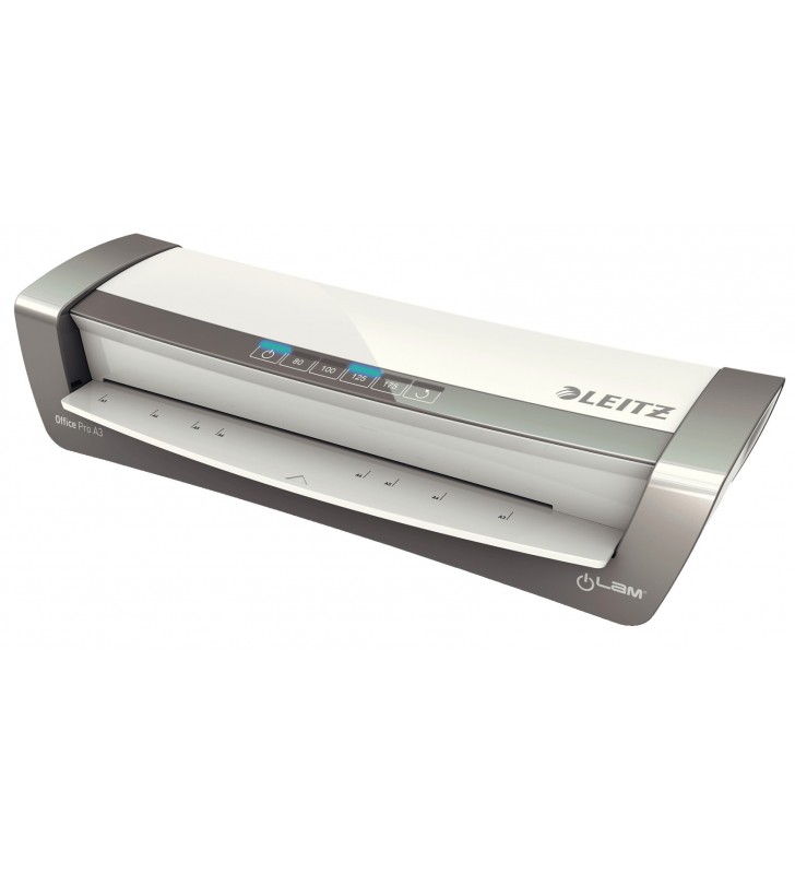 Leitz iLAM Office Pro A3 Laminator fierbinte 500 mm/min Gri, Argint