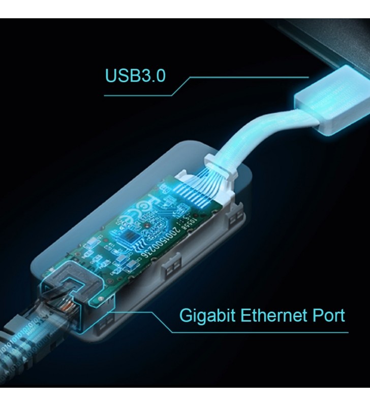 TP-LINK UE300 plăci de rețea Ethernet 1000 Mbit s