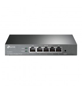 TP-LINK TL-R470T+ router cu fir Fast Ethernet Negru