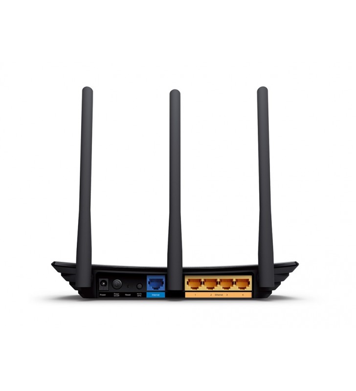 TP-LINK TL-WR940N router wireless Bandă unică (2.4 GHz) Fast Ethernet Negru