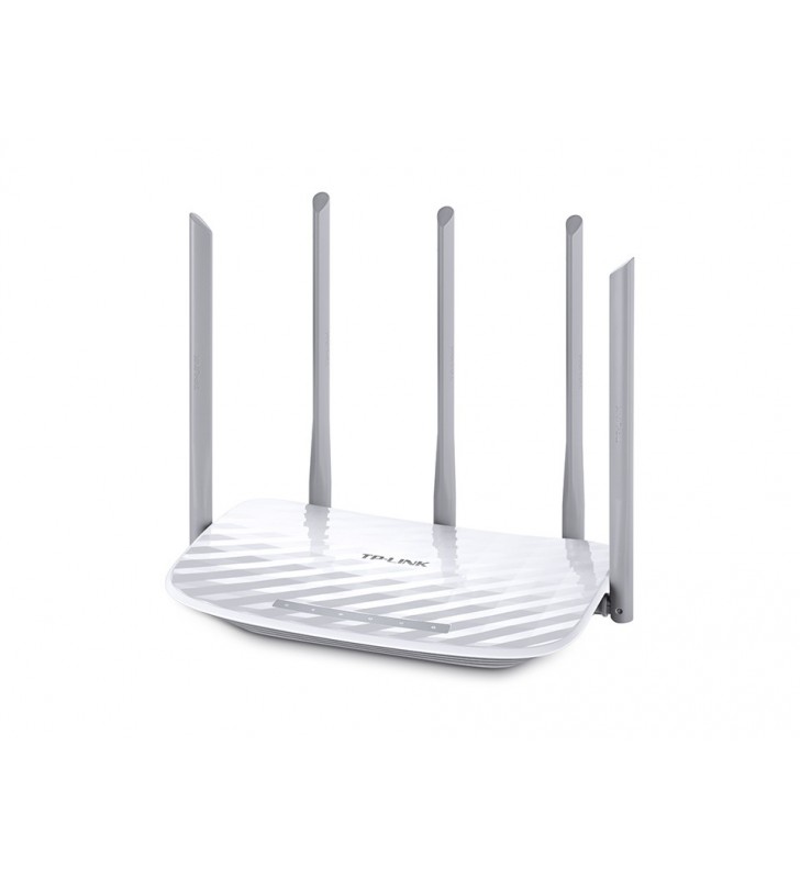 TP-LINK Archer C60 router wireless Bandă dublă (2.4 GHz  5 GHz) Fast Ethernet Alb
