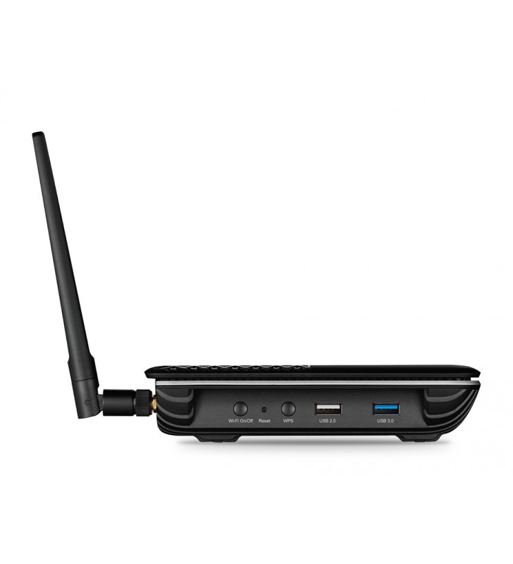 TP-LINK Archer C2300 router wireless Bandă dublă (2.4 GHz/ 5 GHz) Gigabit Ethernet Negru