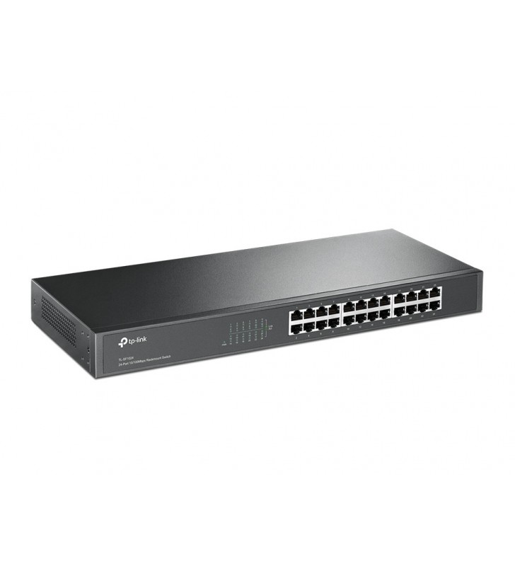 TP-LINK TL-SF1024 switch-uri Fara management Fast Ethernet (10/100) Negru