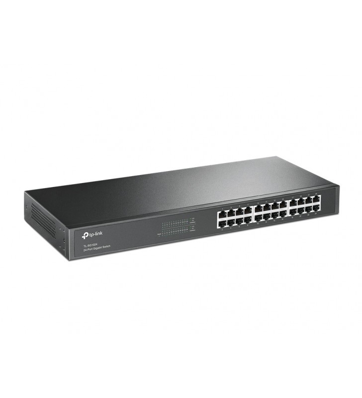 TP-LINK TL-SG1024 switch-uri Gestionate L2 Gigabit Ethernet (10/100/1000) Negru