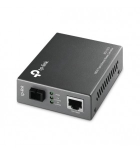 TP-LINK MC112CS convertoare media pentru rețea 100 Mbit/s Monomodală Negru