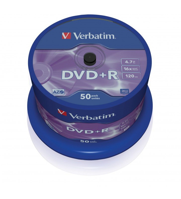 Verbatim 43550 DVD-uri blank 4,7 Giga Bites DVD+R 50 buc.