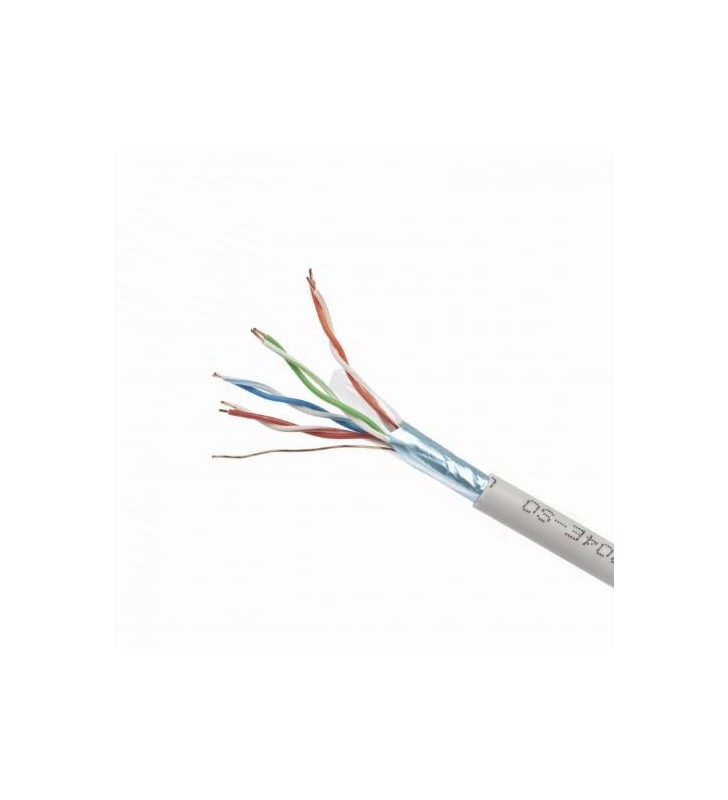 GEMBIRD FPC-5004E-SOL/100 Gembird FTP solid CCA cable, cat. 5e, 100m, grey