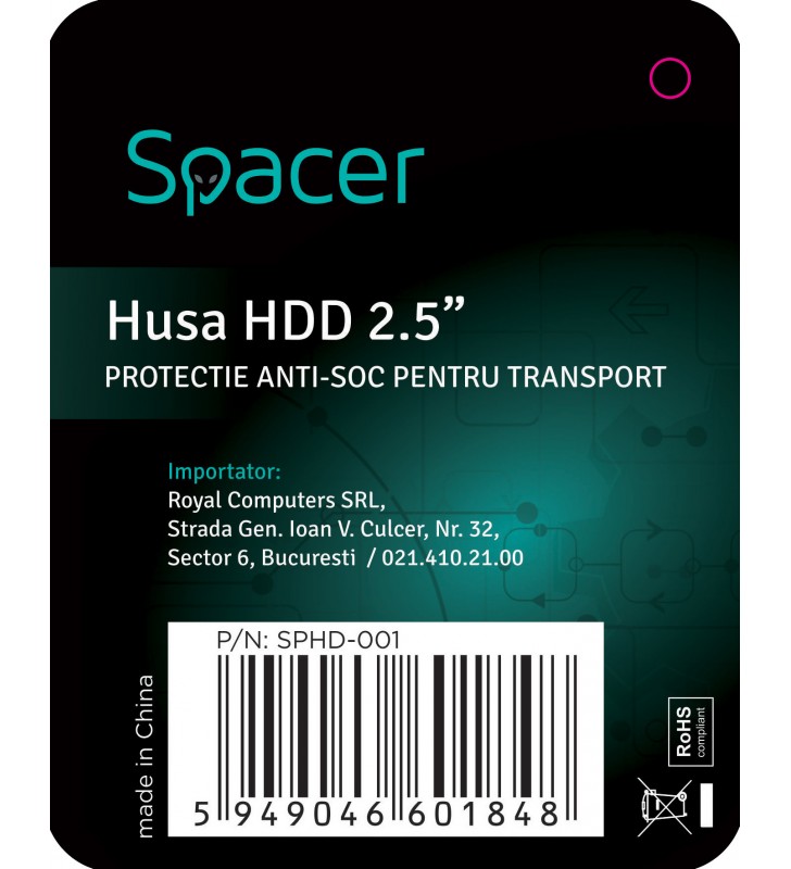 HUSA HDD 2.5" portabil Spacer "SPHD-001"