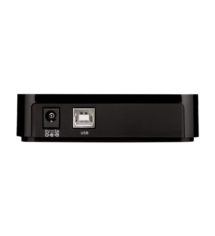 D-Link DUB-H7 USB 2.0 Type-B 480 Mbit s Negru