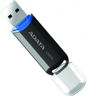 USB 2.0 ADATA  32GB, clasic, cu capac, Black "AC906-32G-RBK"/ 45505981(include timbru verde 0.01 lei)