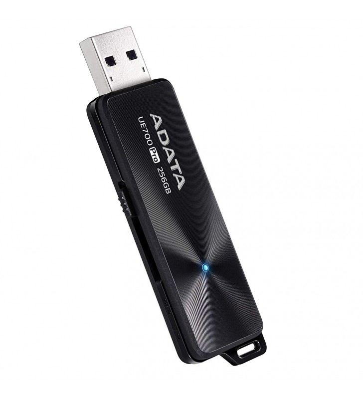 USB 3.1 ADATA  32GB, retractabil, Black, "UE700 Pro" "AUE700PRO-32G-CBK"(include timbru verde 0.01 lei)
