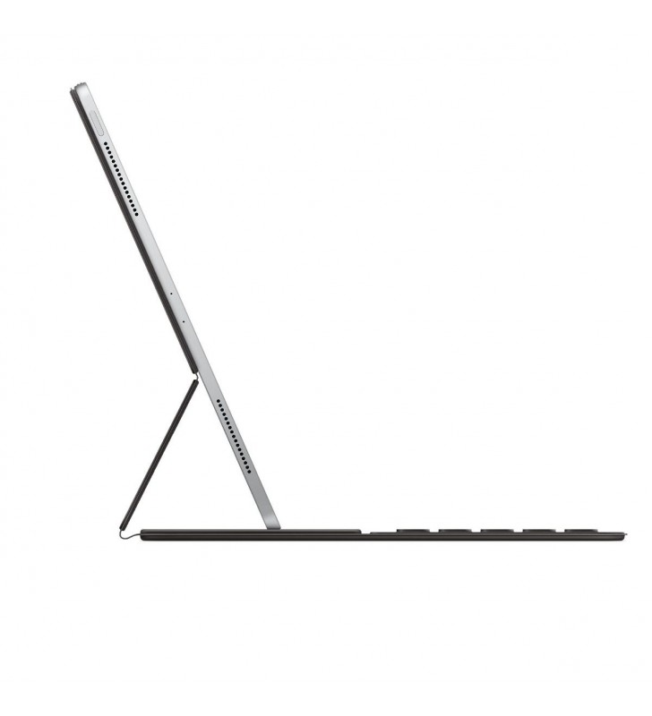 Husa Apple Smart Keyboard Folio mxnl2z/a pentru tableta iPad Pro 12.9" gen4, Layout INT (Negru)