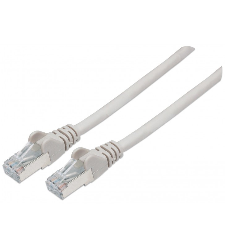 Intellinet 1m Cat6 SFTP cabluri de rețea S/FTP (S-STP) Gri