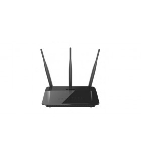 D-Link DIR-809 router wireless Bandă dublă (2.4 GHz/ 5 GHz) Fast Ethernet Negru