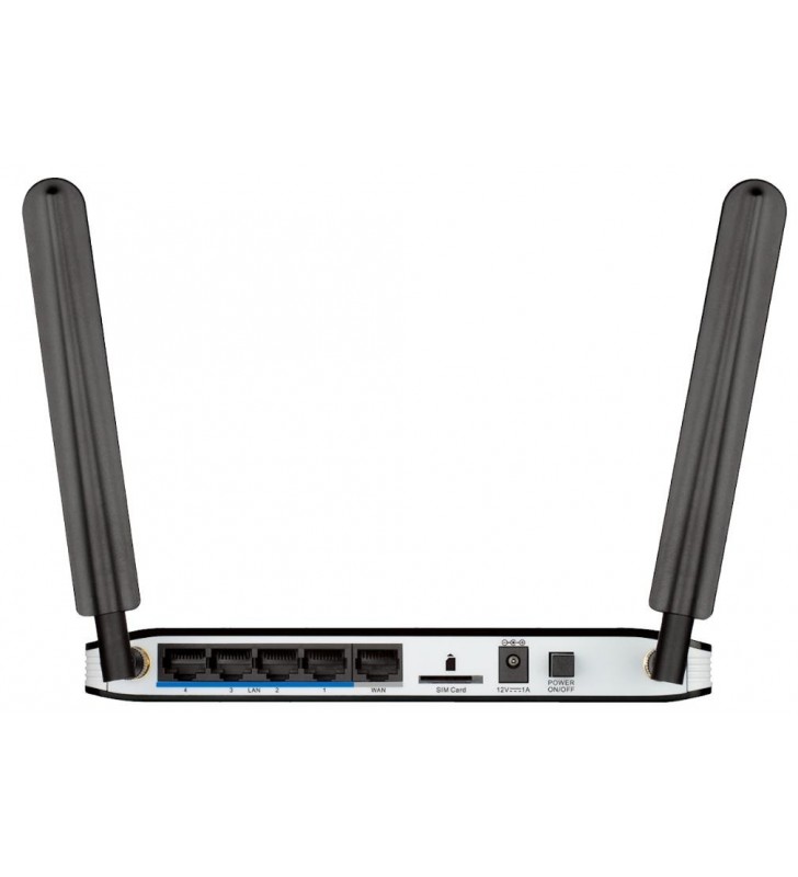 D-Link DWR-921 router wireless Fast Ethernet 3G 4G Negru, Alb