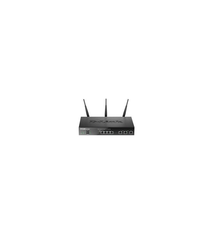 D-Link DSR-1000AC router wireless Bandă dublă (2.4 GHz/ 5 GHz) Gigabit Ethernet Negru