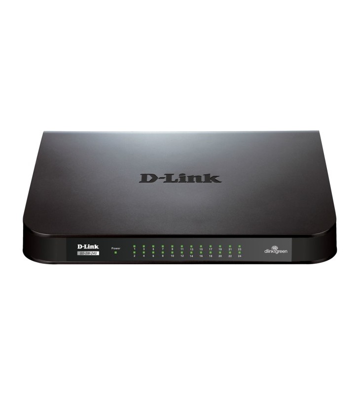 D-Link GO-SW-24G switch-uri Fara management Gigabit Ethernet (10/100/1000) Negru