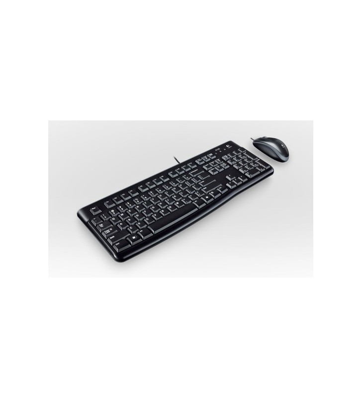 Logitech Desktop MK120 tastaturi USB QWERTY EER Internațional (Regiunea Est Europeană) Negru