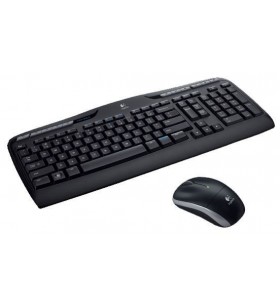 Logitech MK330 tastaturi RF fără fir QWERTY US International Negru