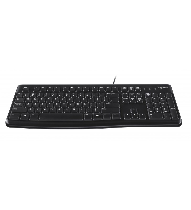 Logitech Keyboard K120 for Business tastaturi USB QWERTY US International Negru