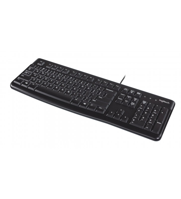Logitech Keyboard K120 for Business tastaturi USB QWERTY US International Negru