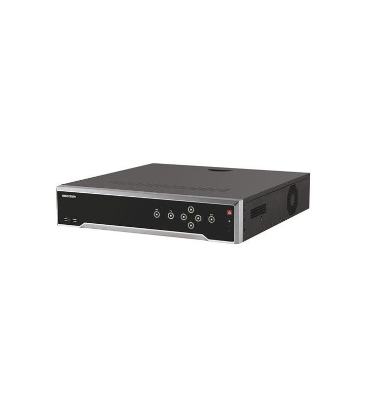 NVR Hikvision IP 16canale, iDS-7716NXI-I4/8S 12MP Seria DeepinMind H265+H265H264+H264MPEG4 8-ch Human body detection and analysi