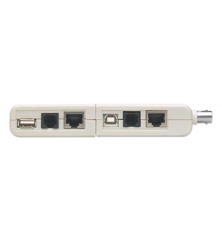Intellinet 351911 dispozitiv de testare cabluri de rețea Bej