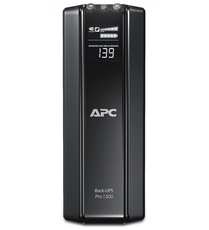 APC Back-UPS Pro surse neîntreruptibile de curent (UPS) Line-Interactive 1500 VA 865 W 10 ieșire(i) AC