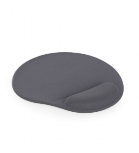 Gel mouse pad with wrist support, grey "MP-GEL-GR"