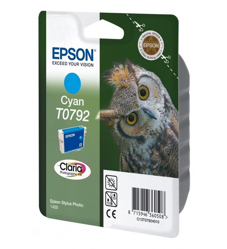 Epson Owl Cartuş Cyan T0792 Claria Photographic Ink