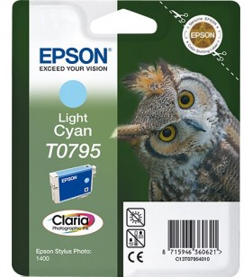 Epson Owl Cartuş Light Cyan T0795 Claria Photographic Ink