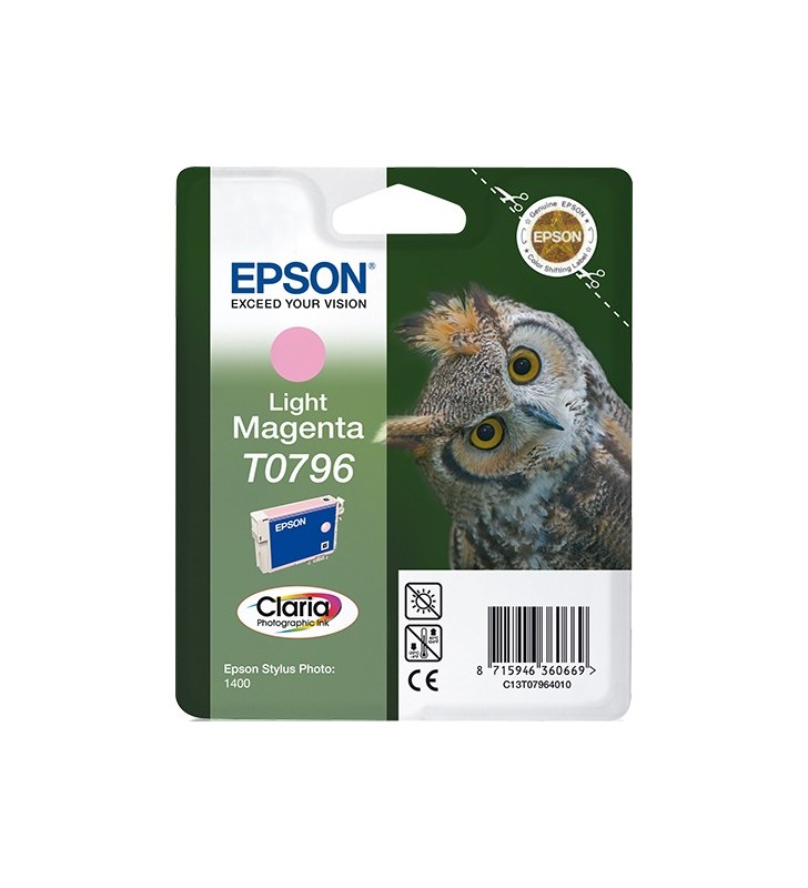 Epson Owl Cartuş Light Magenta T0796 Claria Photographic Ink