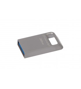 Kingston Technology DataTraveler Micro 3.1 32GB memorii flash USB 32 Giga Bites USB Tip-A 3.2 Gen 1 (3.1 Gen 1) Metalic