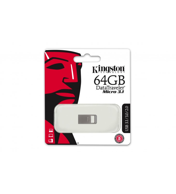 Stick Memorie Kingston DataTraveler MC3 64GB, USB3.0