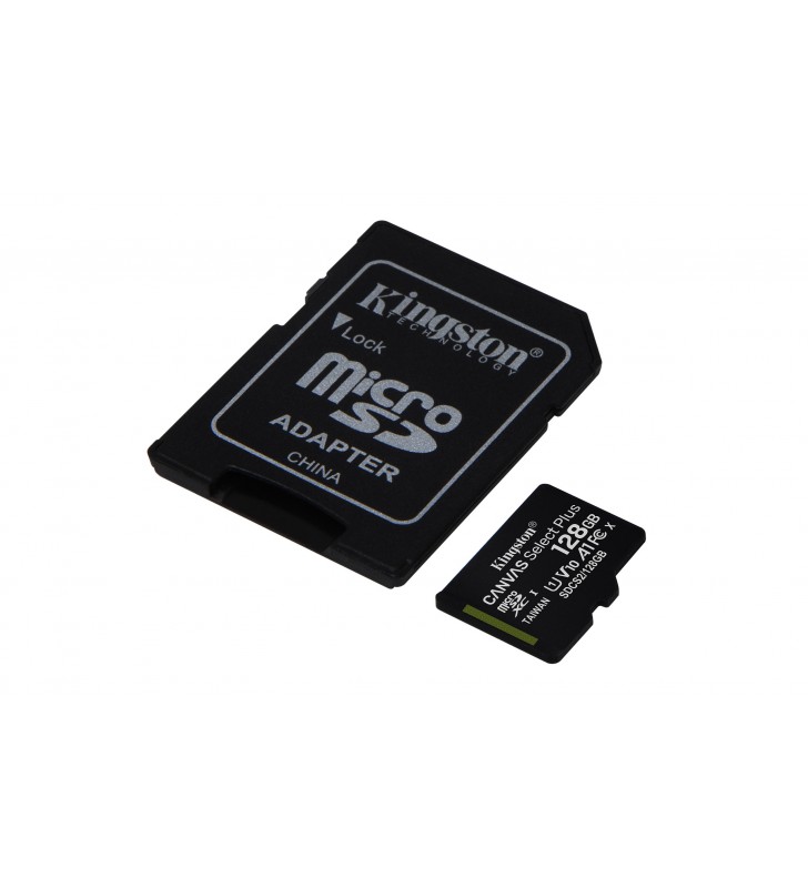 Kingston Technology Canvas Select Plus memorii flash 128 Giga Bites MicroSDXC Clasa 10 UHS-I
