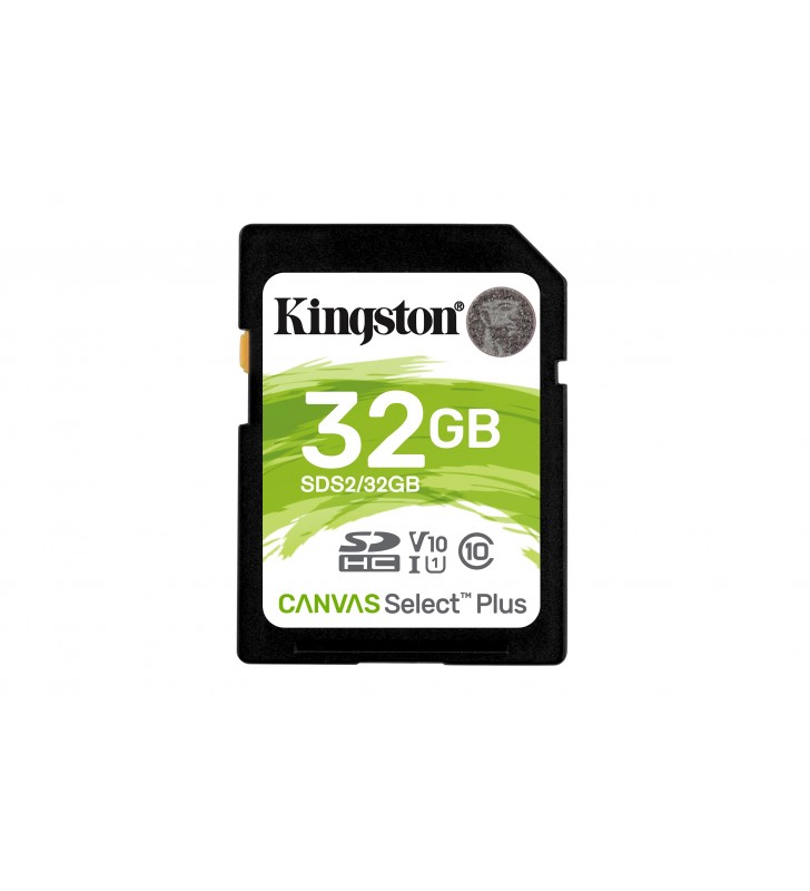Kingston Technology Canvas Select Plus memorii flash 32 Giga Bites SDHC Clasa 10 UHS-I